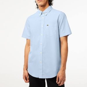 Lacoste Men's Regular Fit Gingham Check Shirt